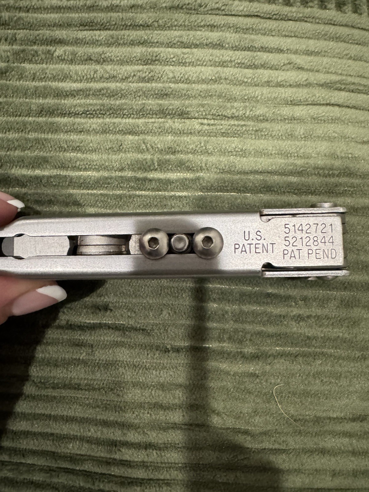 Gerber Stainless Steel Multi-Tool Plier Ruler Silver with Sheath