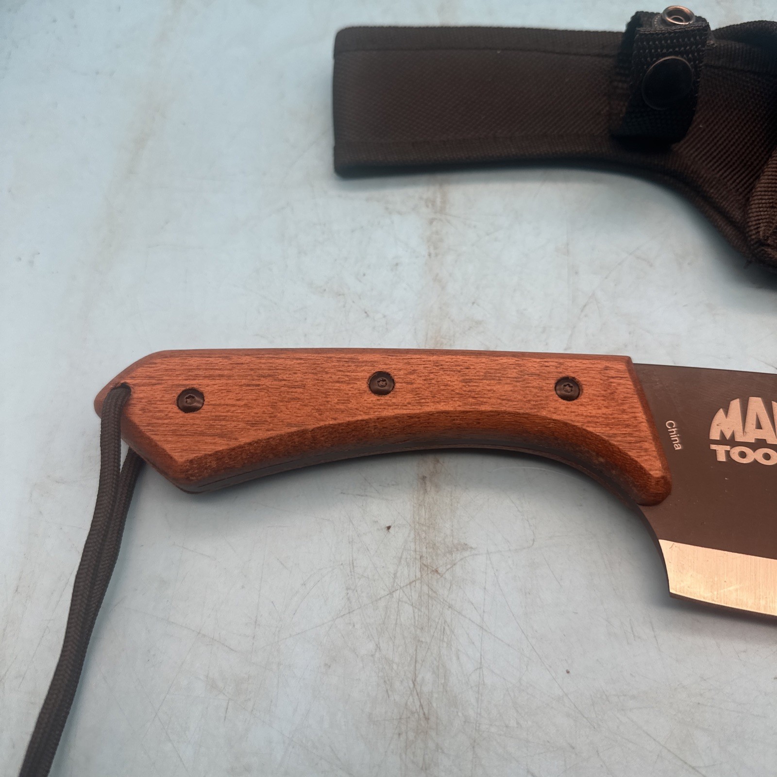 NEW MAC Tools 16″ Nata Axe Hatchet with Full Tang Handle & Nylon Carrying Case