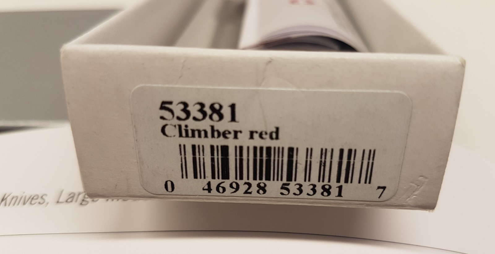 Victorinox Swiss Army Knife CLIMBER RED NEW old stock Original box