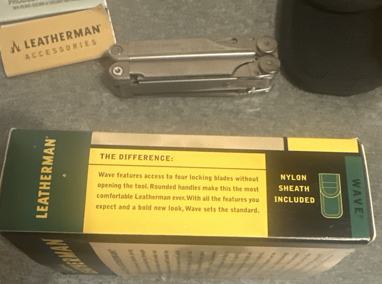Vintage The Original Leatherman Wave Multi-Tool Nylon Sheath NOS Rare 2002