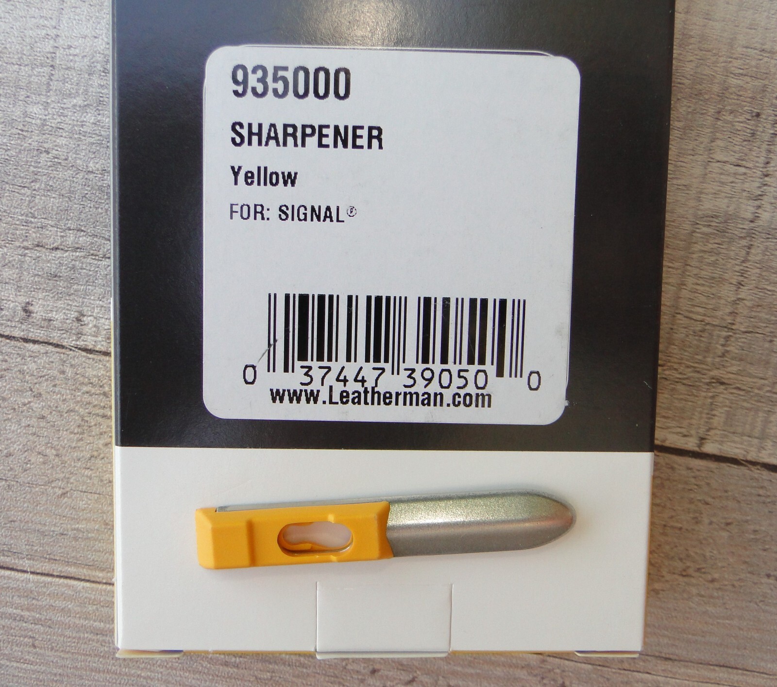 Leatherman® Signal Diamond Coated Sharpener Yellow for Signal Multi-Tool 935000