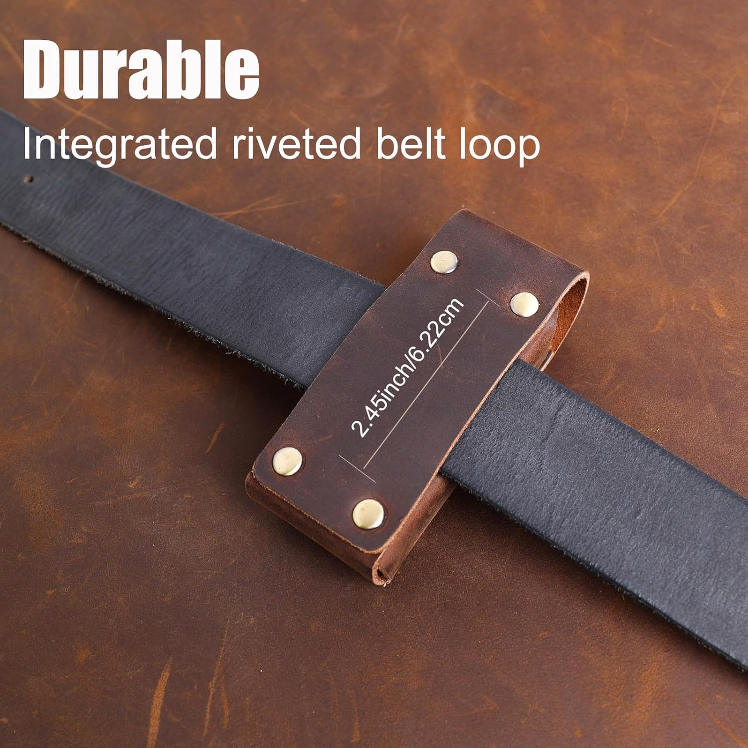 Leather Multitool Sheath for Leatherman Wave & Wave+ – Multitool Holster for Bel