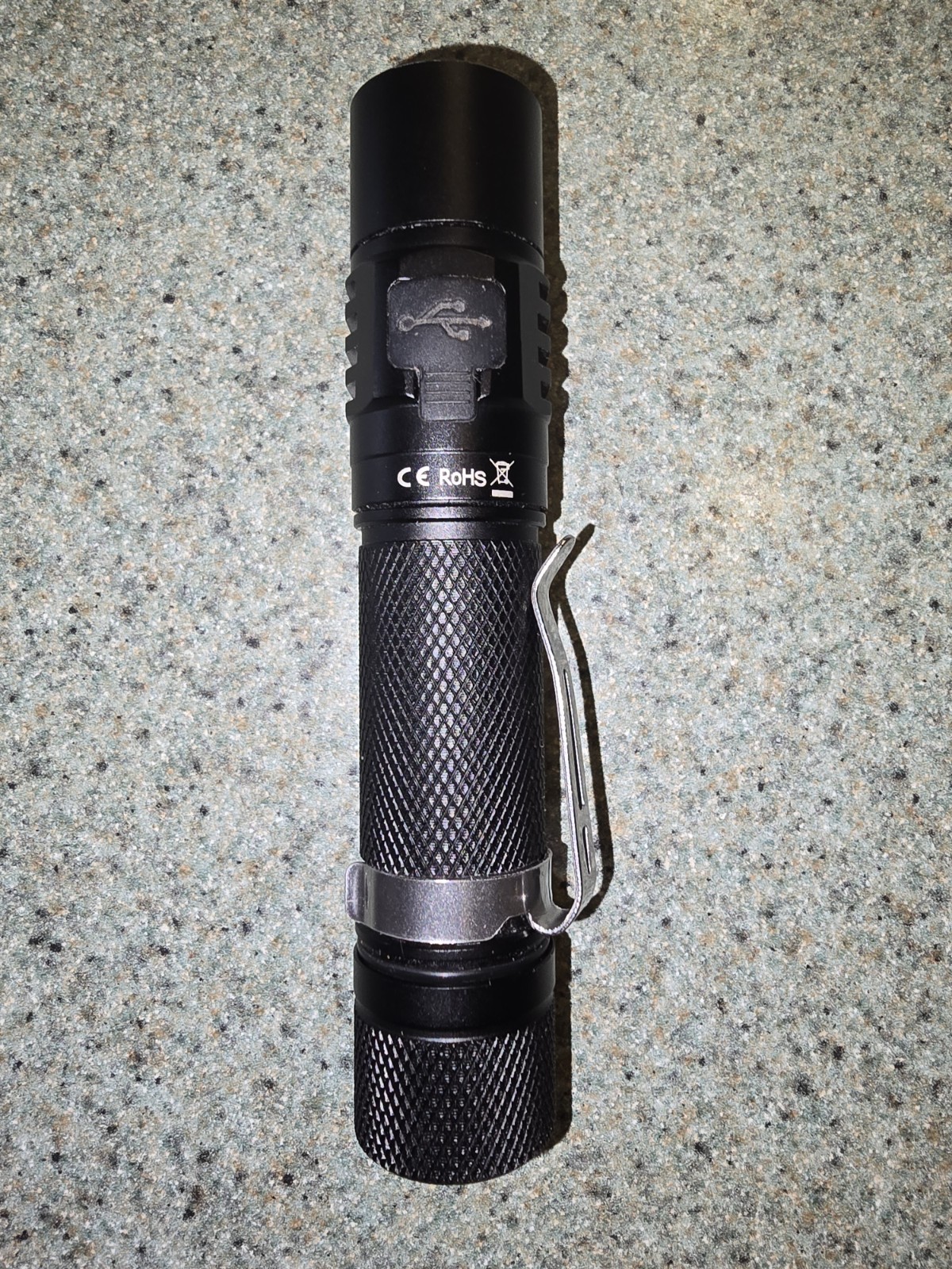 EDC Leather Sheath – With Pen And Flashlight