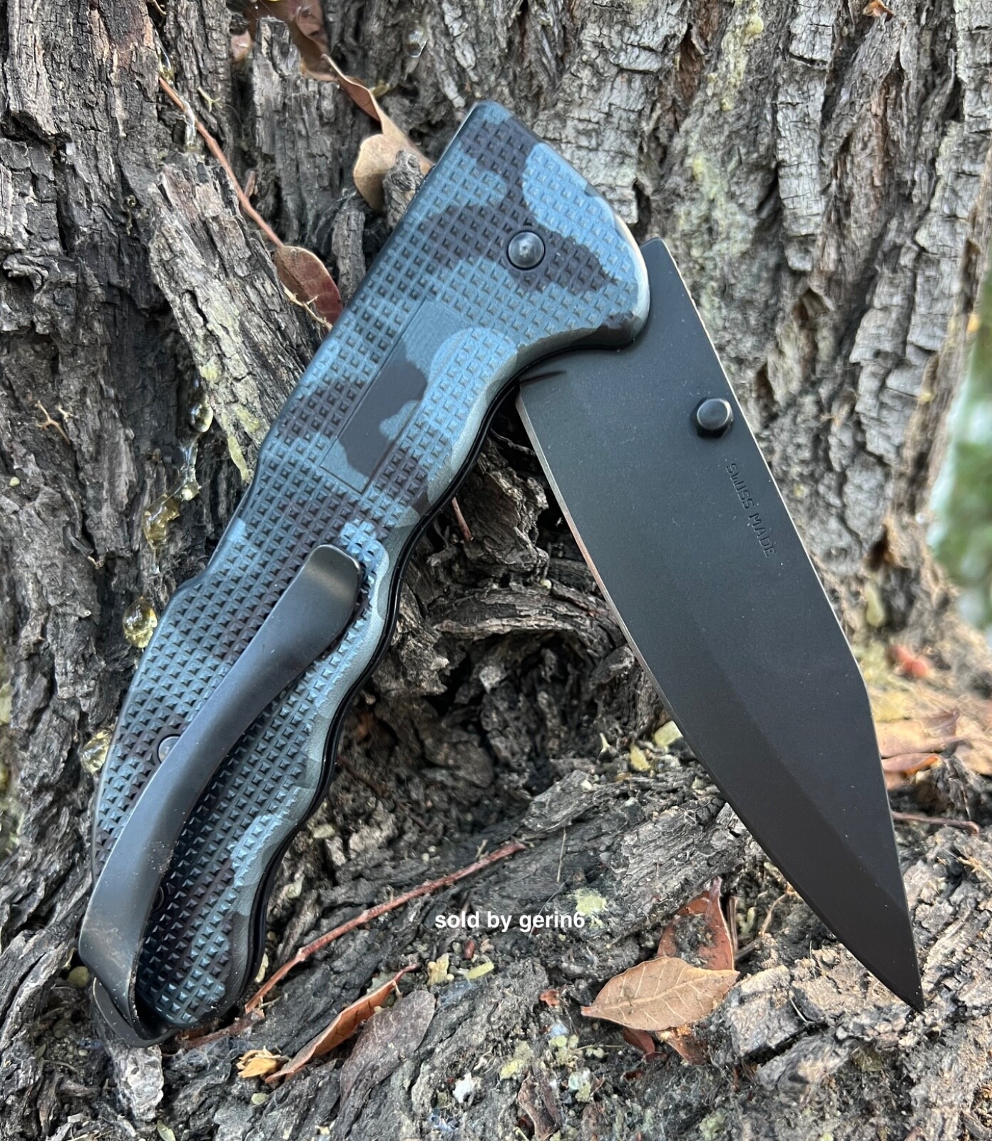 Swiss Army Knife Evoke BSH Alox Navy Camouflage Victorinox, 0.9425.DS222, NIB