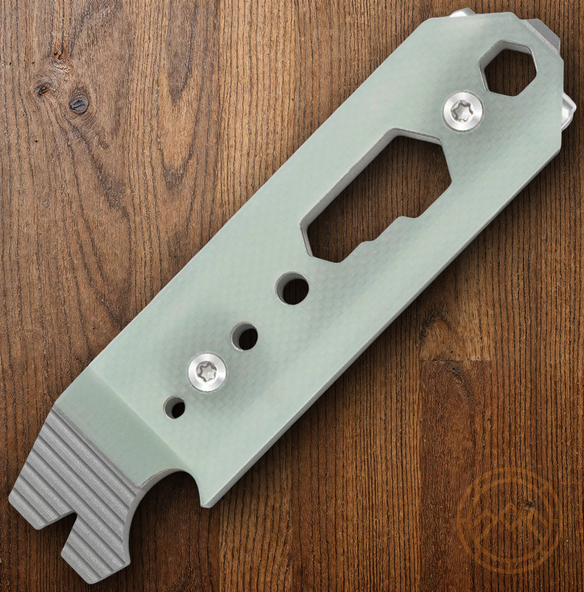 Kizer Cutlery Pac-Bar Rulers Toothpick Tweezers Prybar Bottle Opener Phillips