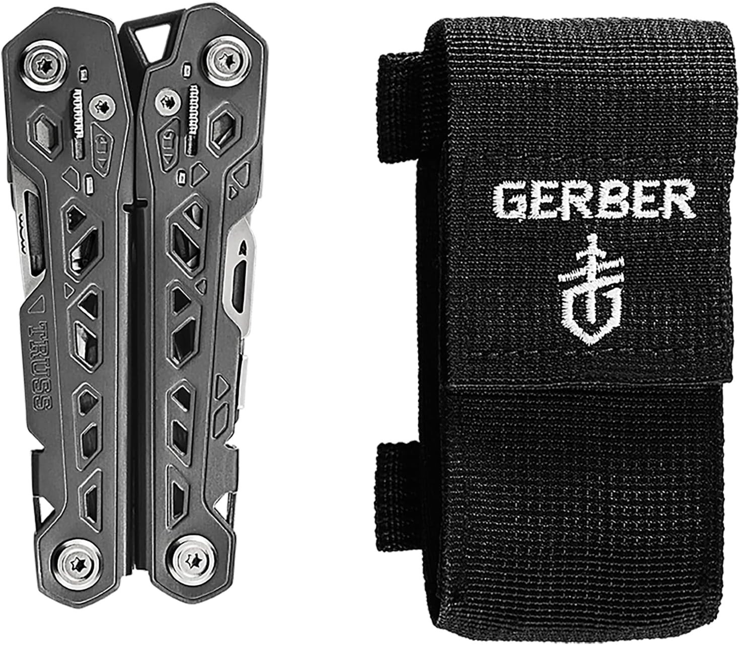 Gear Truss 17-in-1 EDC Needle Nose Pliers Multi tool – includes Pocket Knife,…