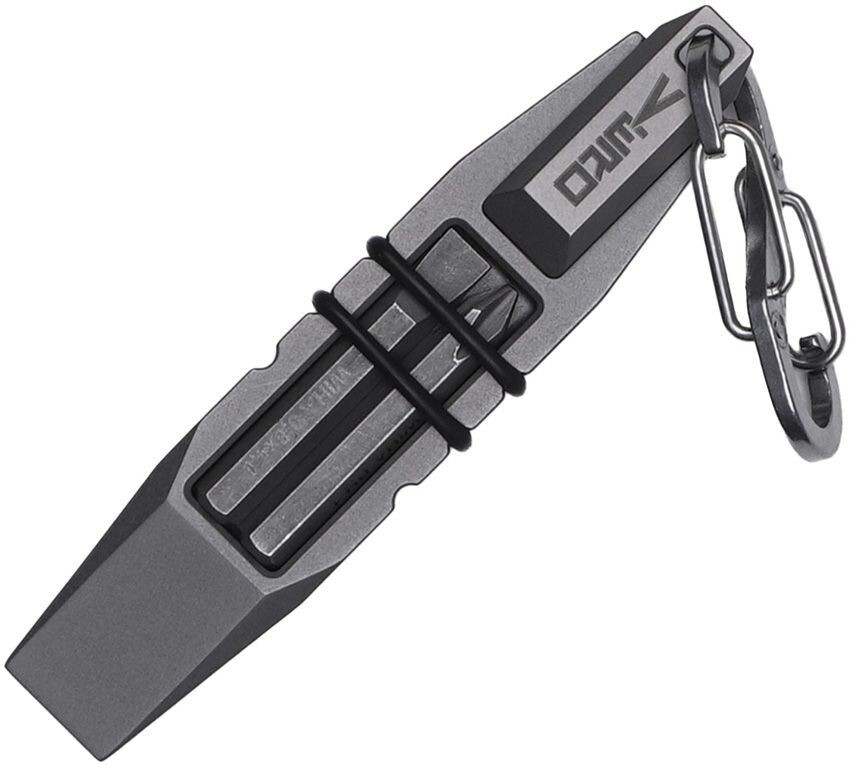 Vero Engineering Fulcrum Milli Pocket Tool Pry Bar Keyring WIHA Bits Titanium