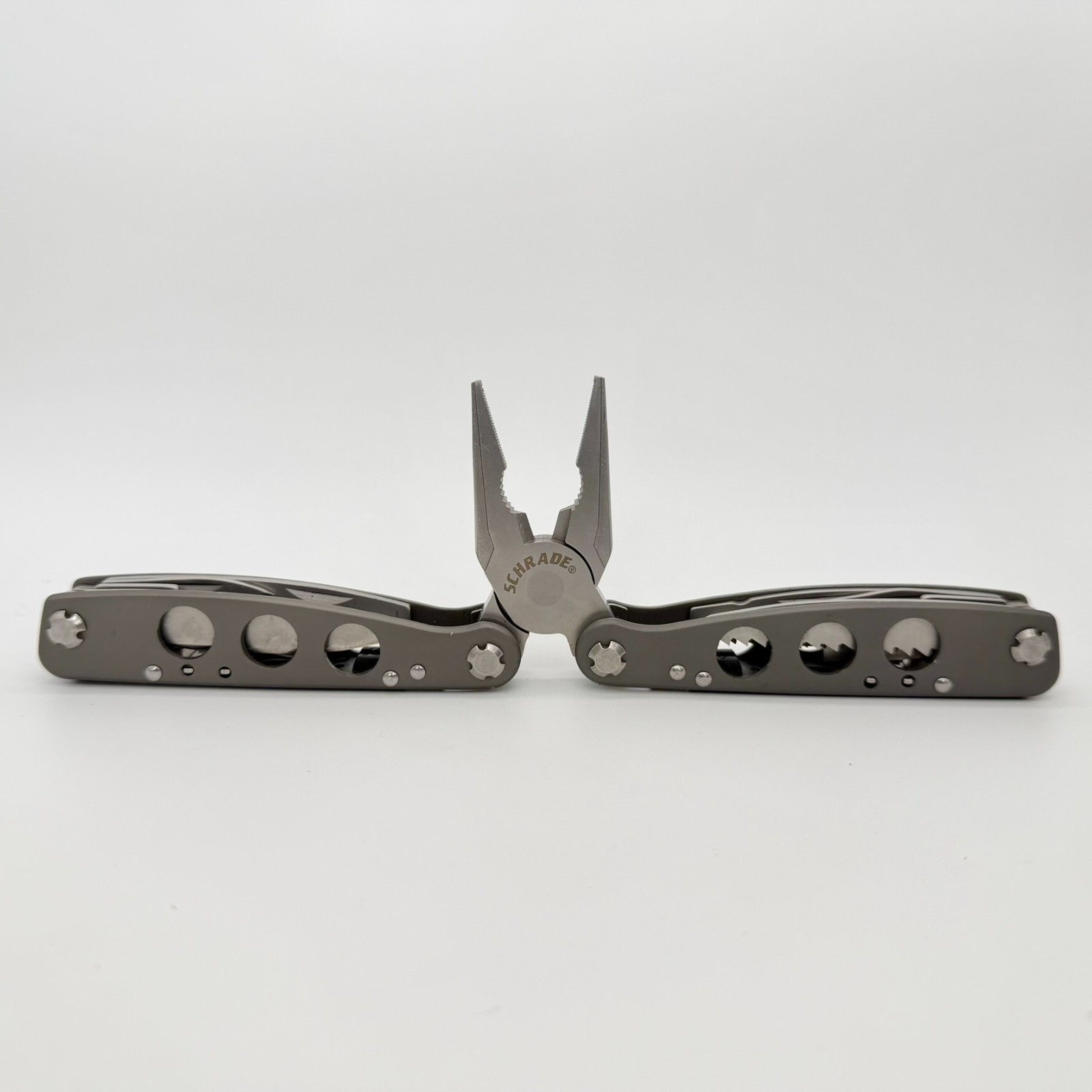 Schrade ST10 Tough Tool 15-in-1 Multi-Tool Pliers Pocket Knife Saw Hex Wrench