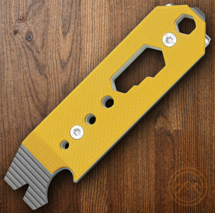 Kizer Cutlery Pac-Bar Rulers Toothpick Tweezers Prybar Bottle Opener Phillips