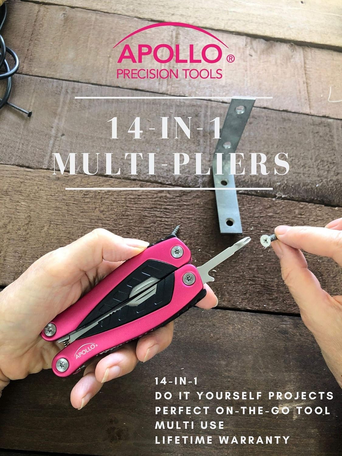 Tools 14-in-1 Steel Pocket Multitool Pliers Dozens of Uses Everyday Life Repairs