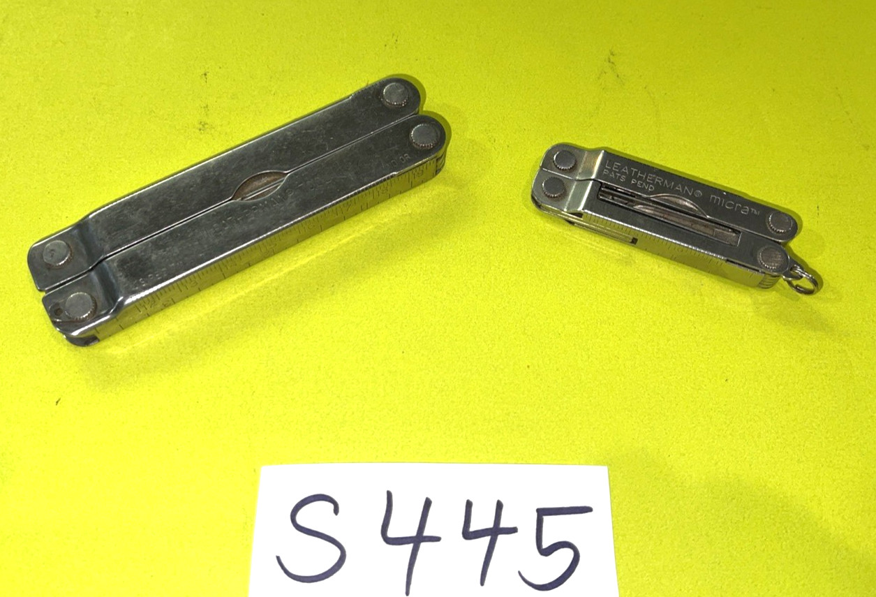 LEATHERMAN 2 KNIVES MULTI TOOL 2 INCH & 4 INCH