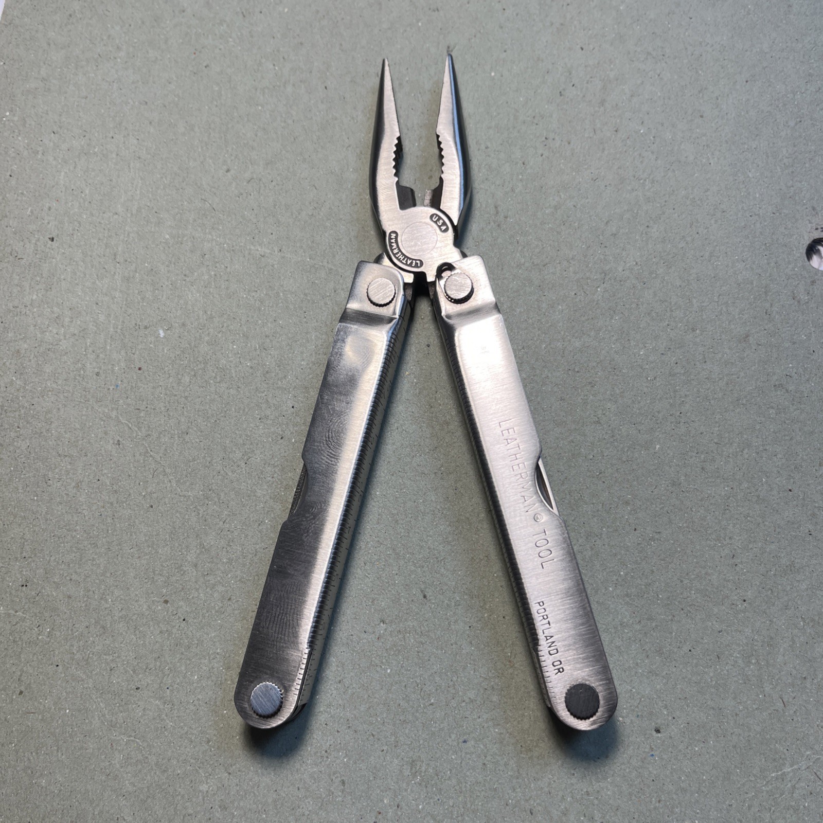 Vintage Original Leatherman Multi Tool Portland OR Leather Sheath USA