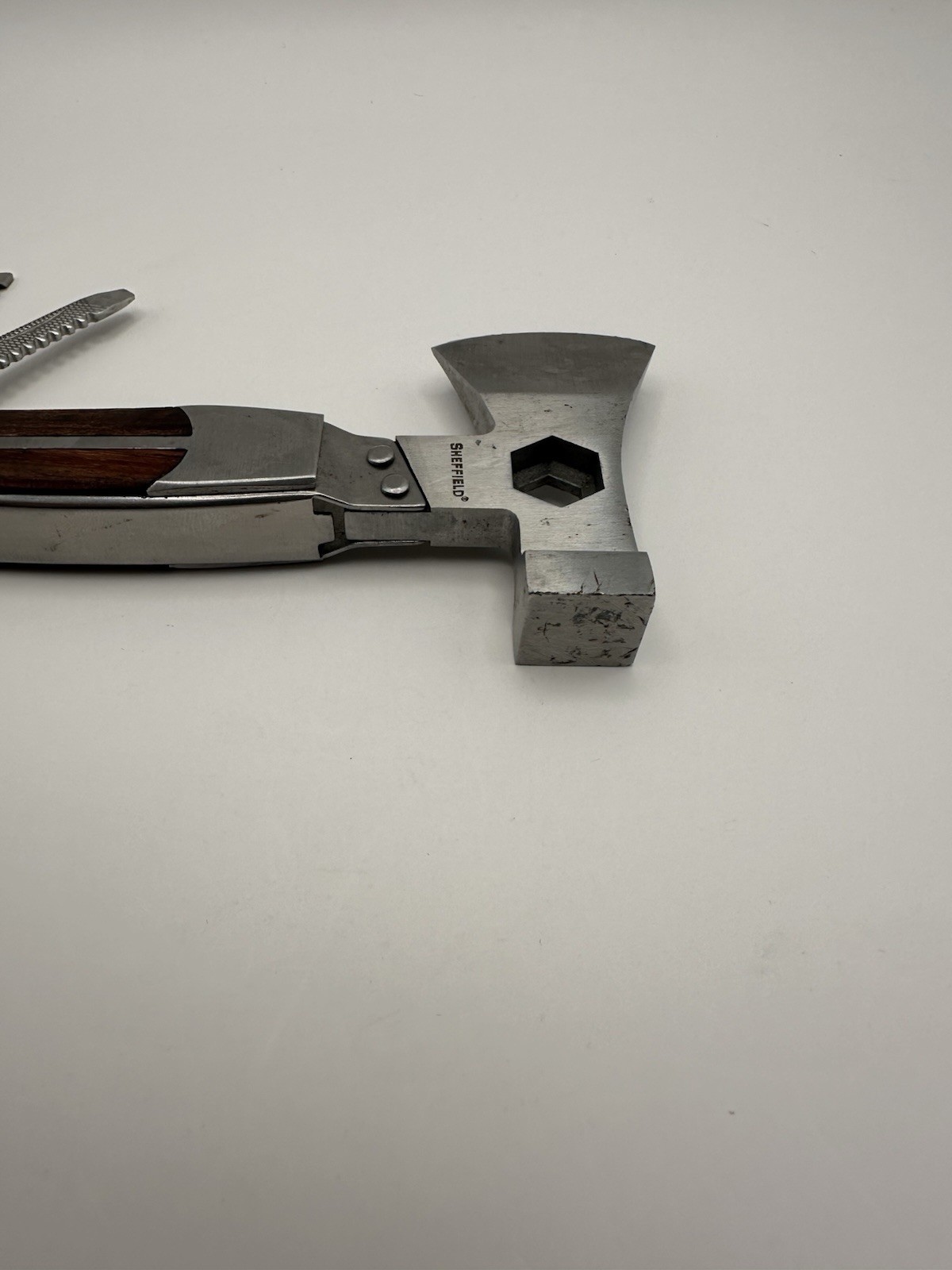 Sheffield Multi-Tool Hammer / Axe – Folding Camping Survival Tools
