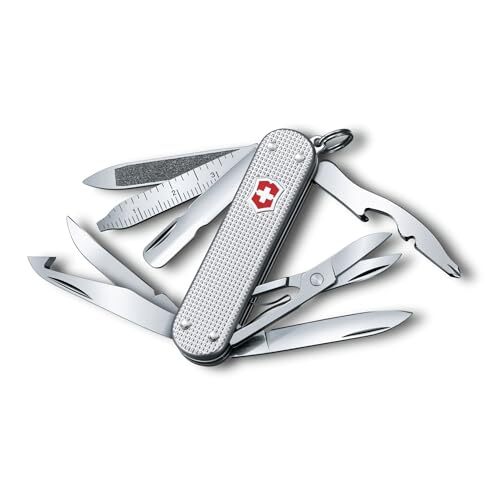 VICTORINOX Victorinox Minichamp ALOX Silver Swiss Army Knife Multi-function