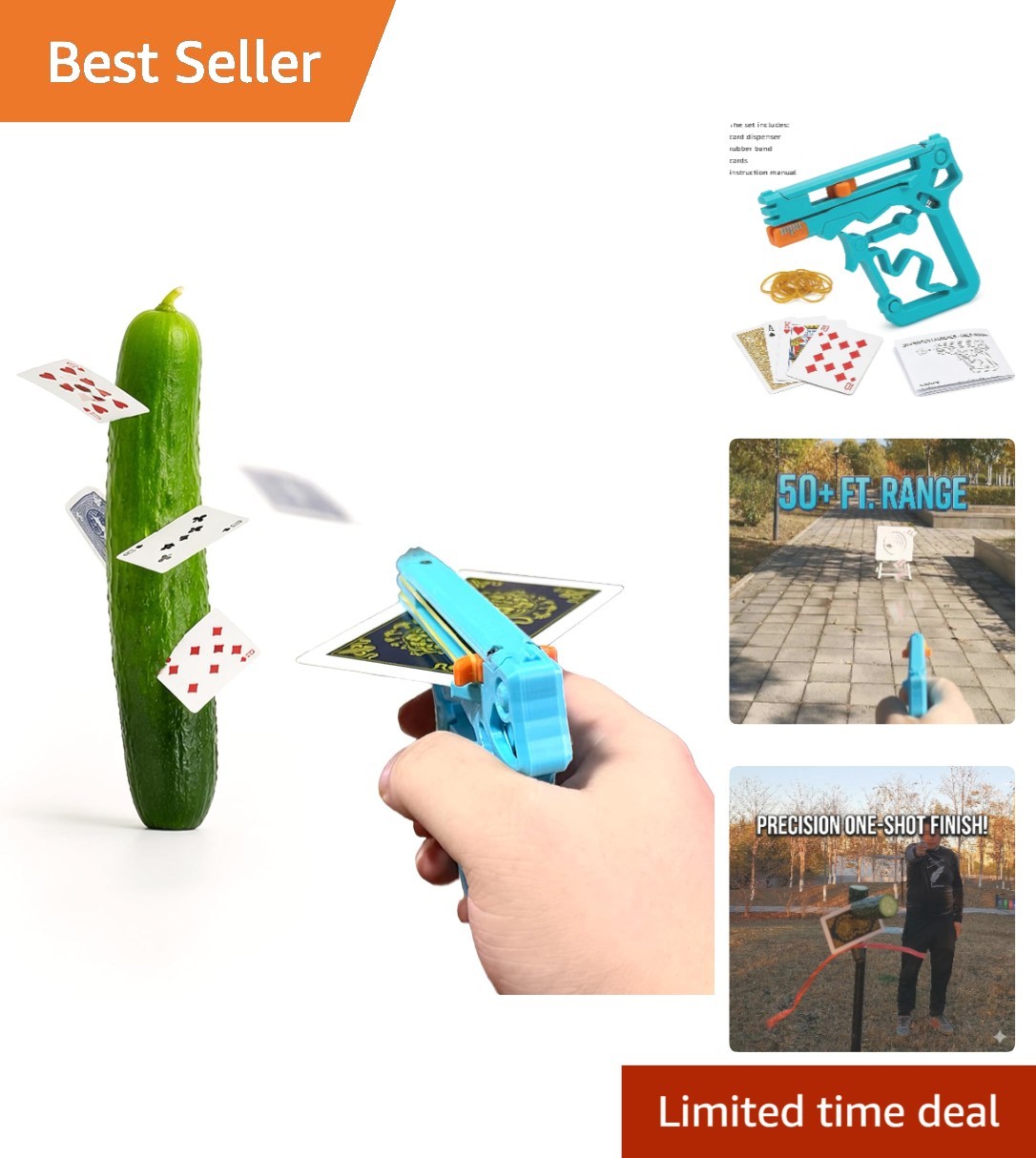 Compact Precision Skill Tool for Card Launching – Perfect for Outdoor Fun