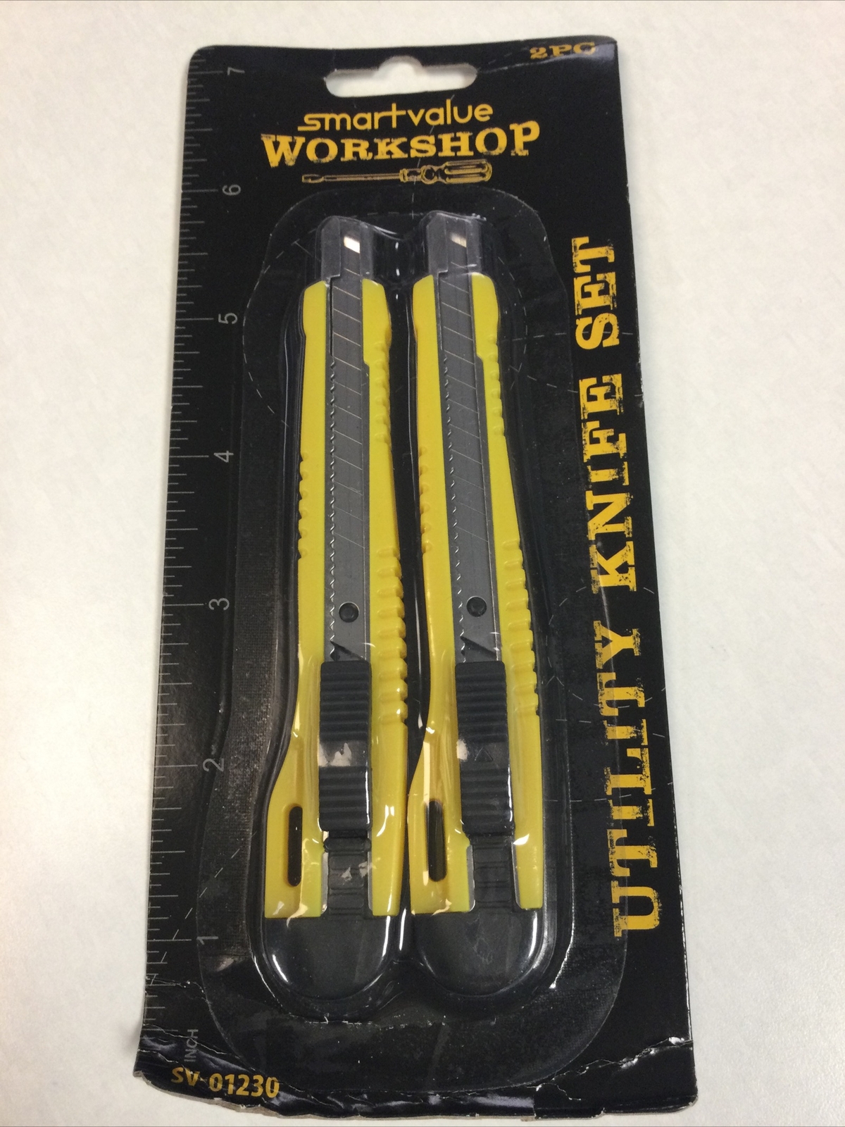 NEW SmartValue Workshop 2pc Utility Knife Set (SV01230)