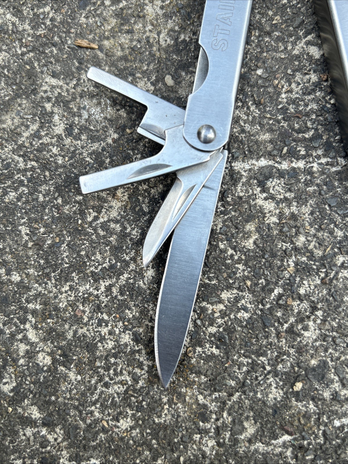 Ohio Forge Stainless Steel Multi Tool. With Case. Made In China