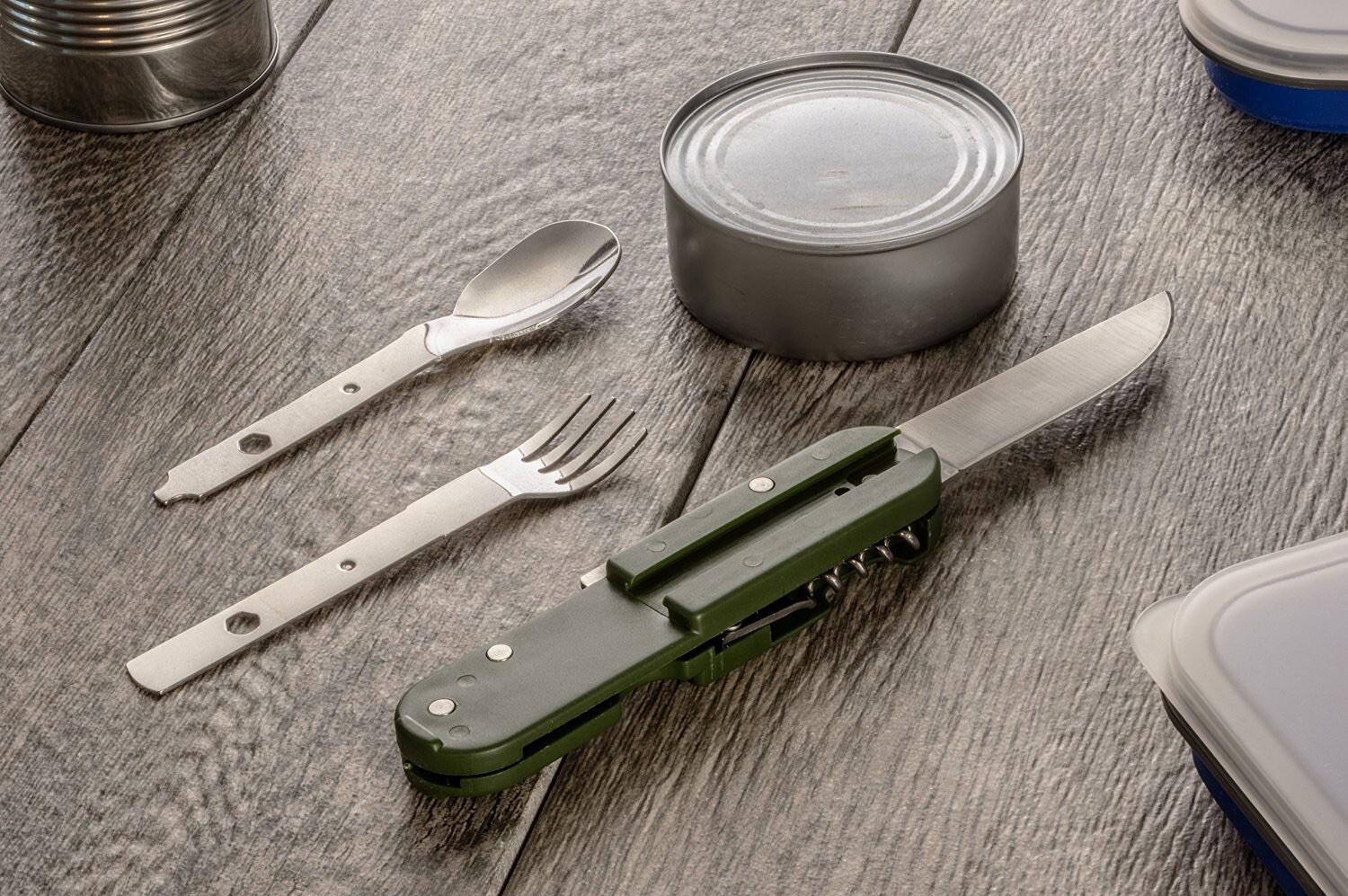 6-IN-1 Camping Multi-Tools with Carrying Case