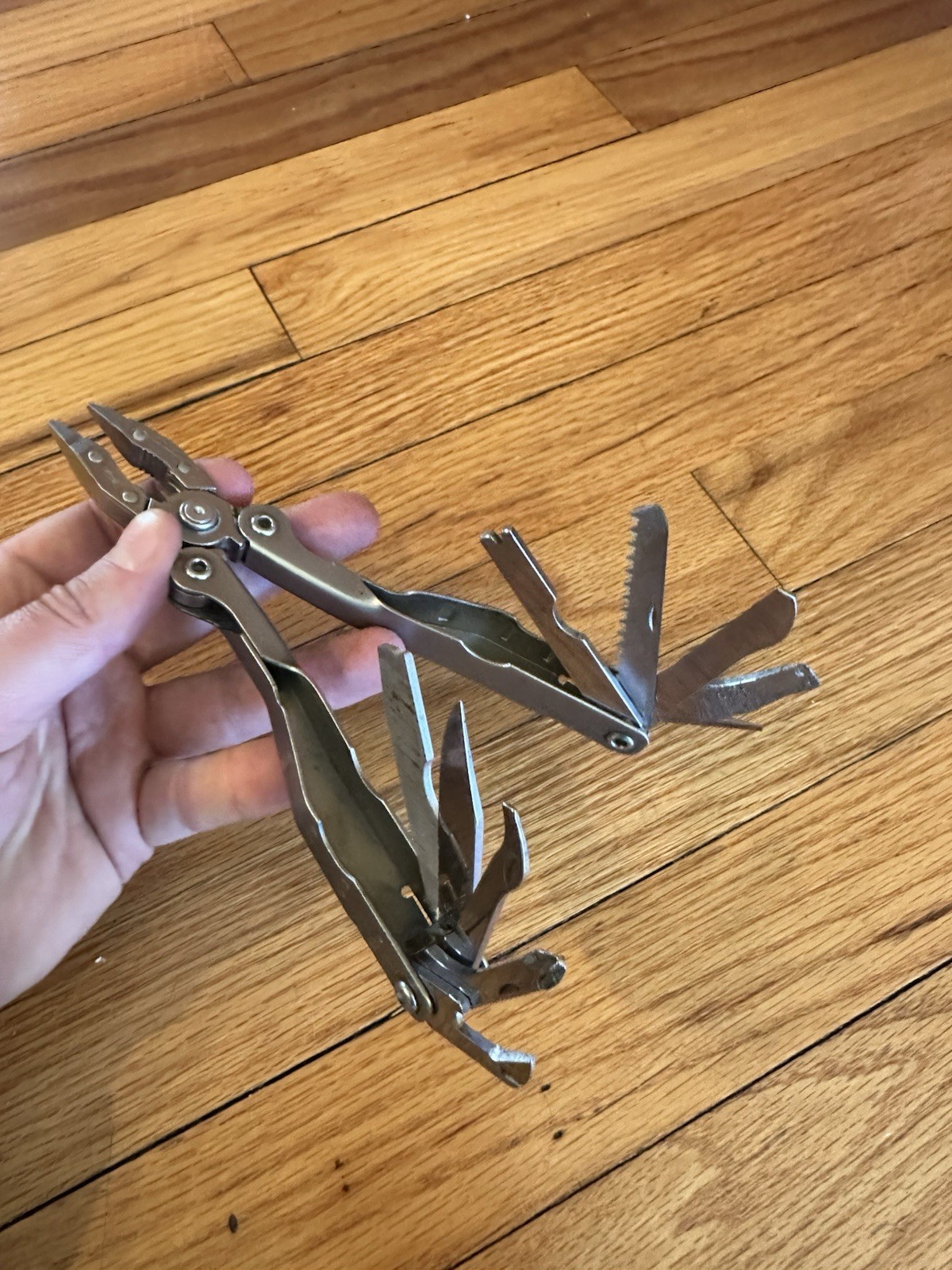 Vintage Schrade Tough-Tool Multi-Tool Pliers Knife – Made In USA