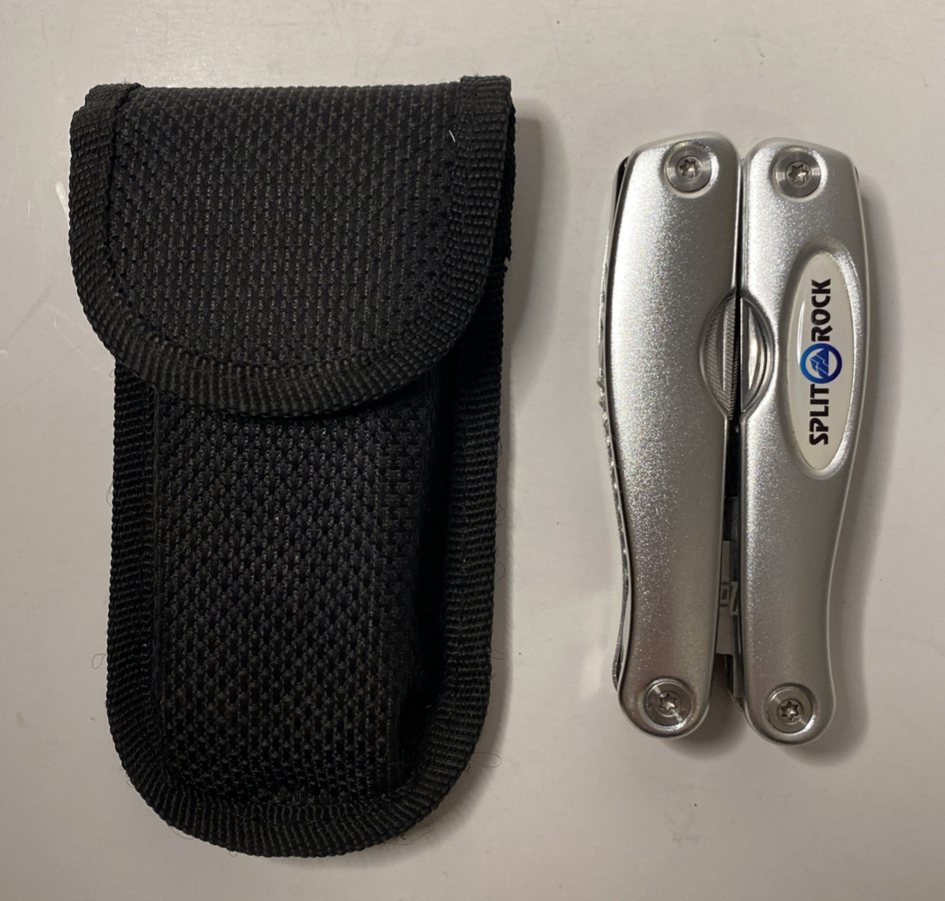 TOP Split Rock 11-in-1 Stainless Steel Multitool Pliers w/ Nylon Sheath