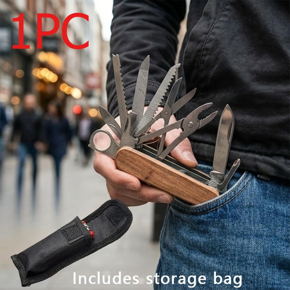Durable Compact Multi-Functional Lightweight 17-in-1 Ultimate Multipurpose Tools