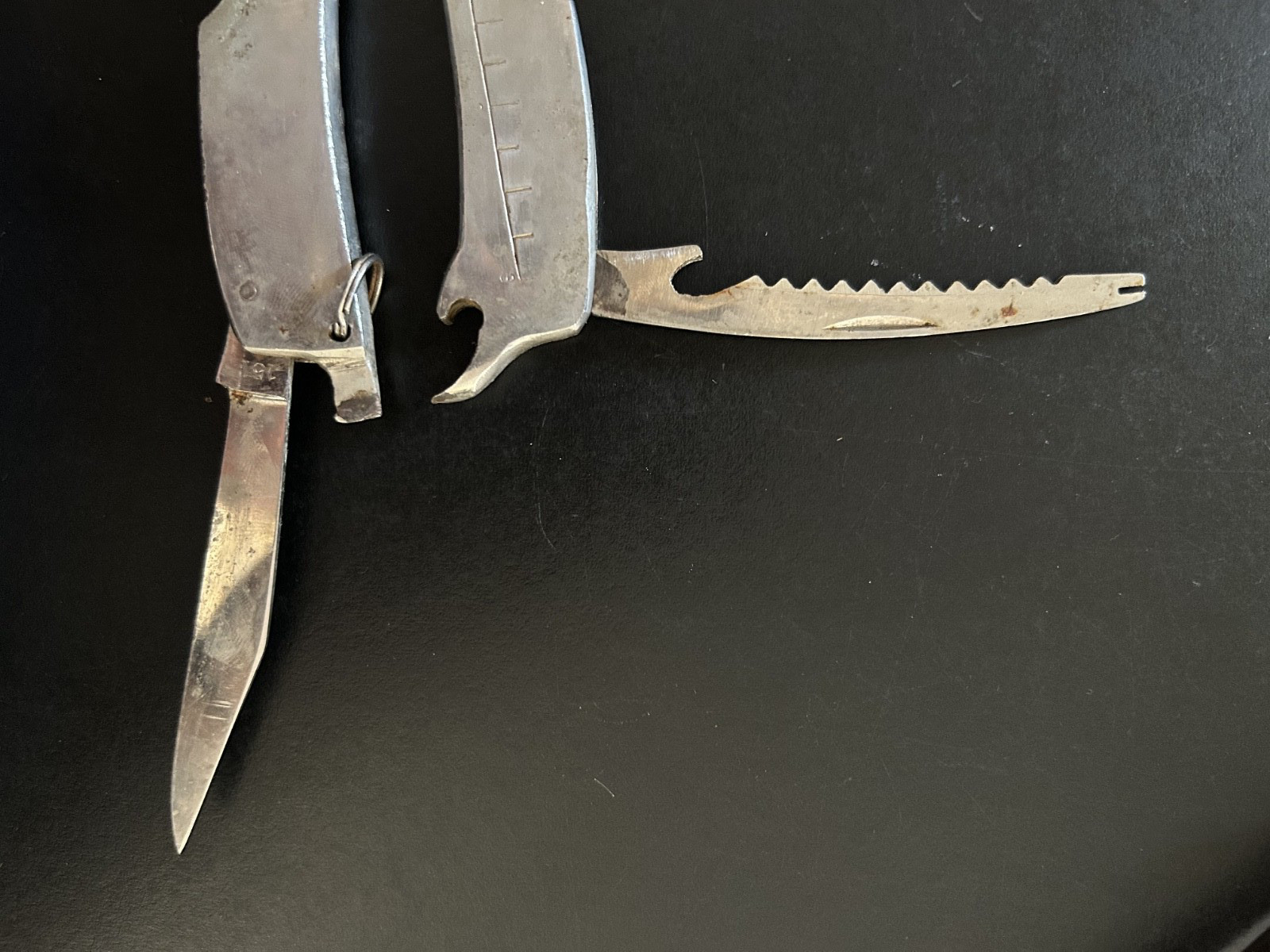 Overland Fisherman’s Friend Pliers Multitool w/ Leather Sheath No. 583425
