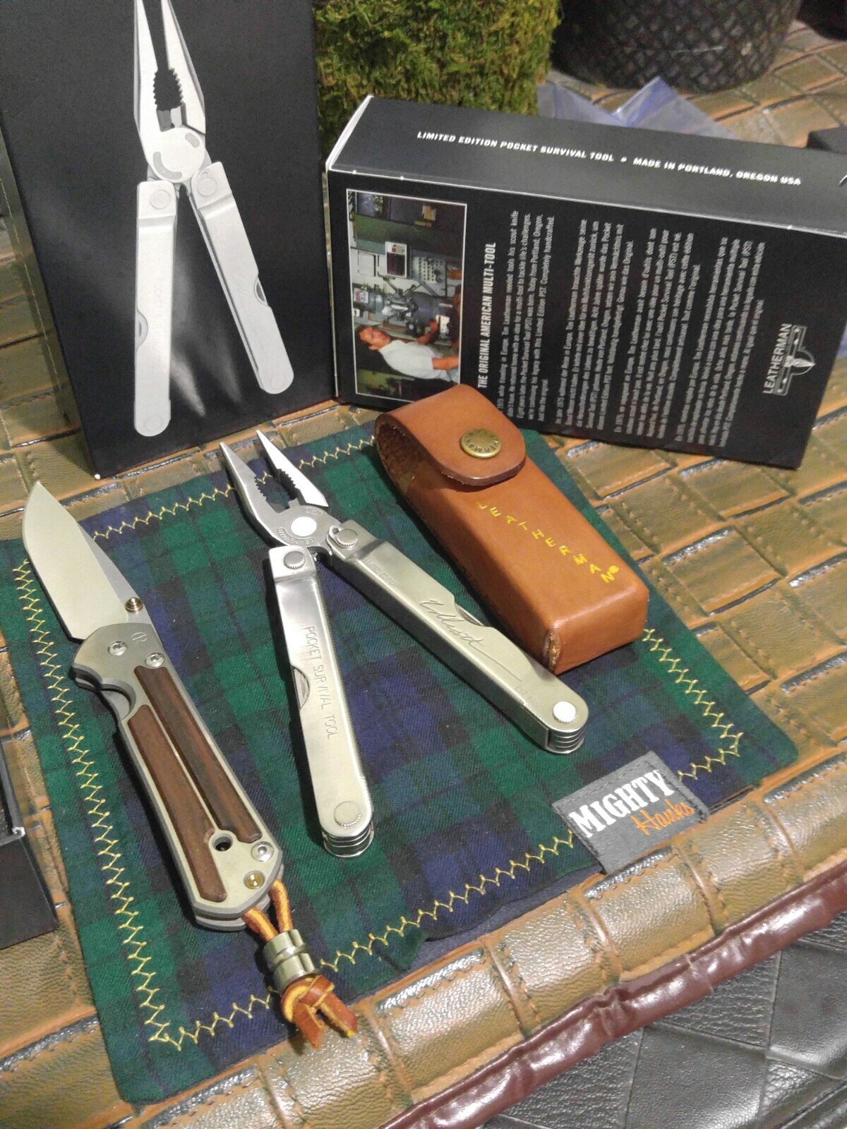 NEW! ENGRAVED USA HERITAGE COLLECTORS EDITION LEATHERMAN *ORIGINAL PST* LIMITED!