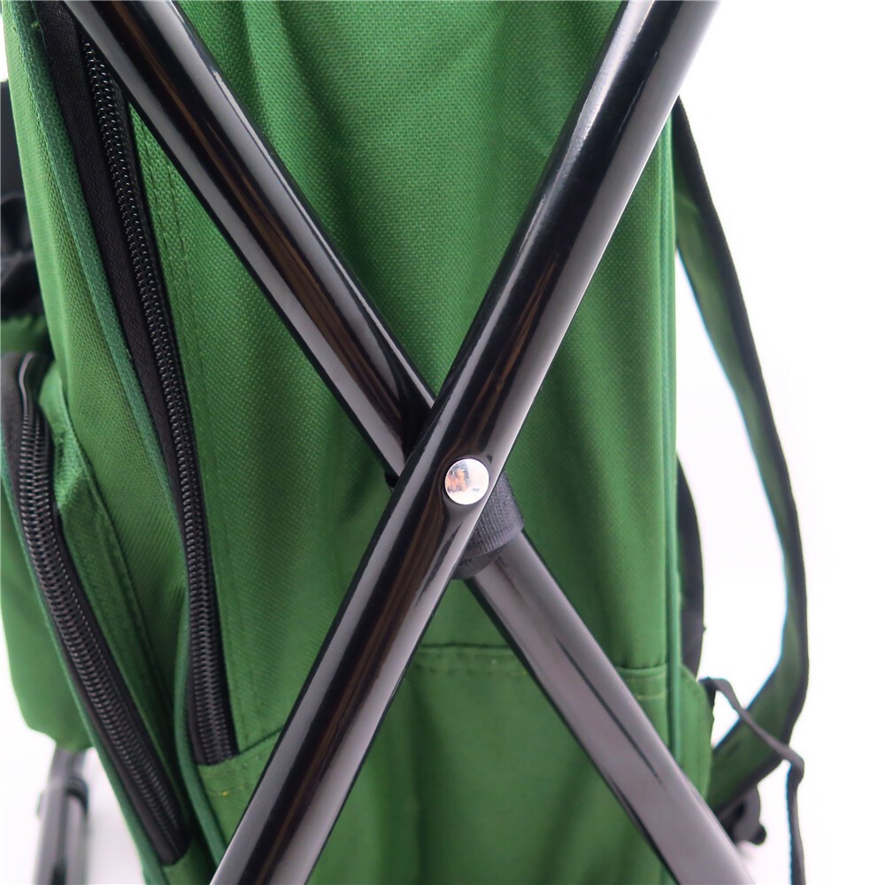 3 in 1 Backpack Insulated Cooler Bag Chair for Beach Fishing Camping Hiking