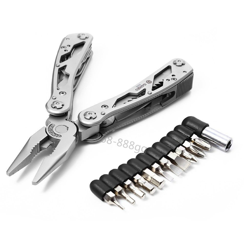 24 Tools in One Multi Tool Pliers Convenient Trim Kitchen Lederman Camping Ganzo