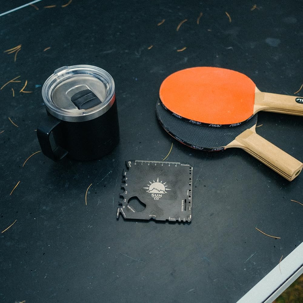 Sun Company Benchtop Coasters 2pack Coaster Multitool With 22 Functions Includ