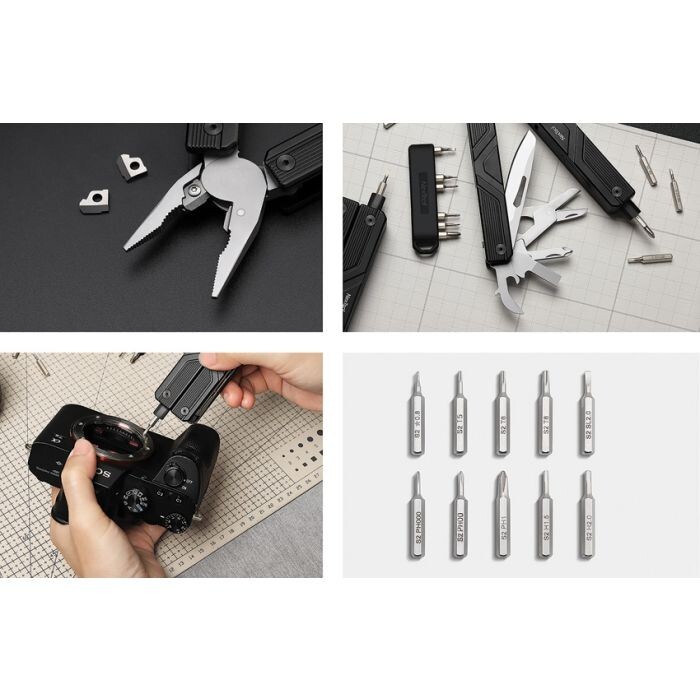 NexTool Gemini Electric Multi Tool Essentials Bottle/Can Opener Universal Socket