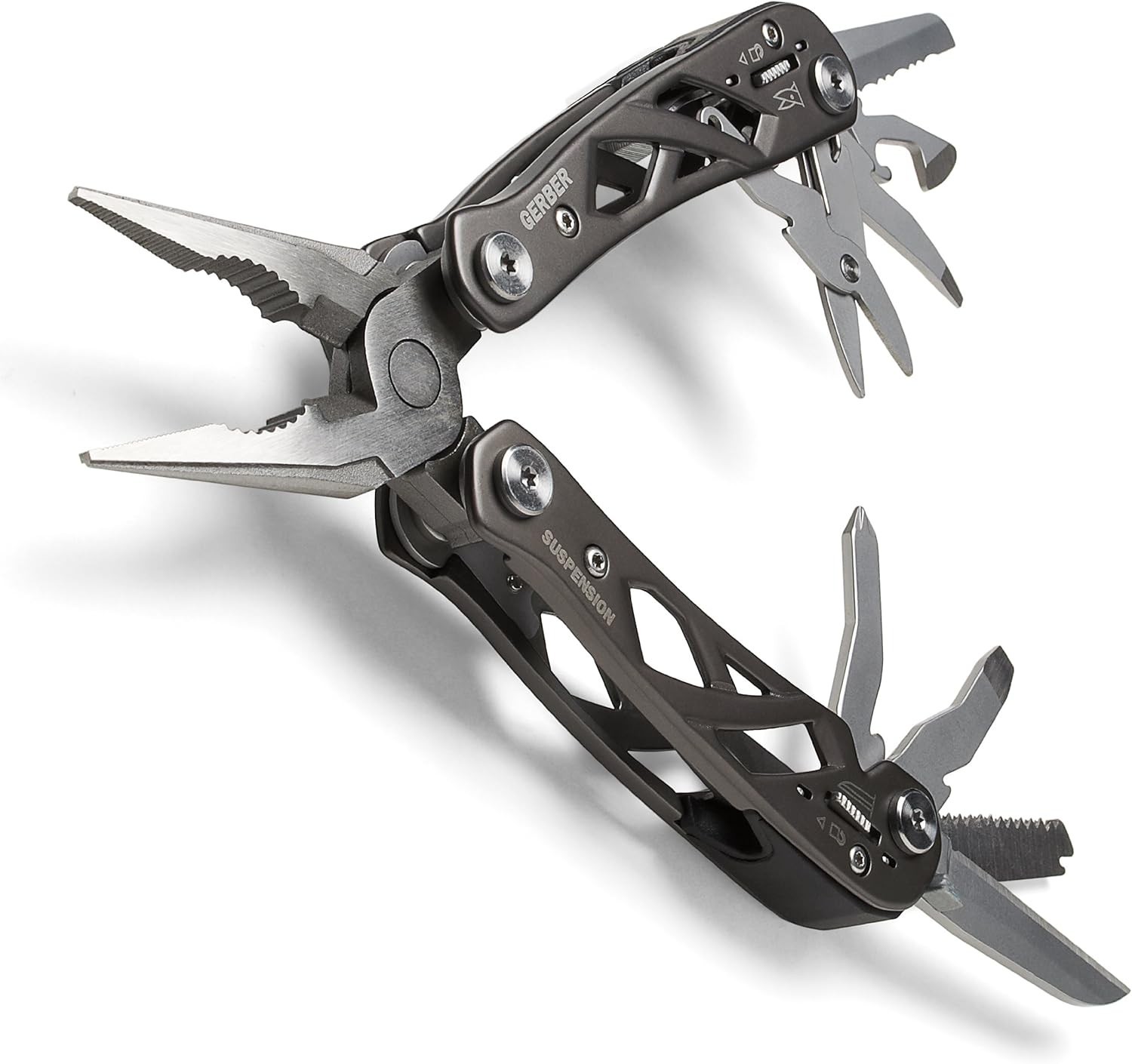 Gerber Gear Suspension 12-in-1 EDC Multi-Plier Multitool with Pocket Knife