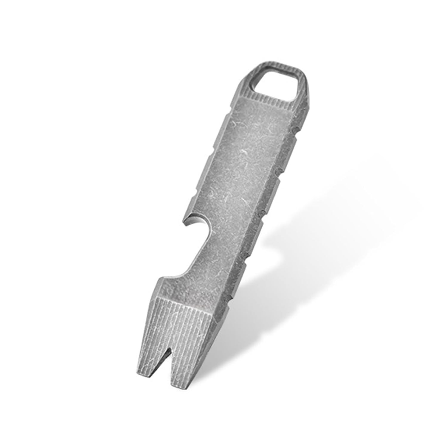 Hamans Mini Pry Bar Multi Tool Titanium Bottle Opener Keychain Screwdriver