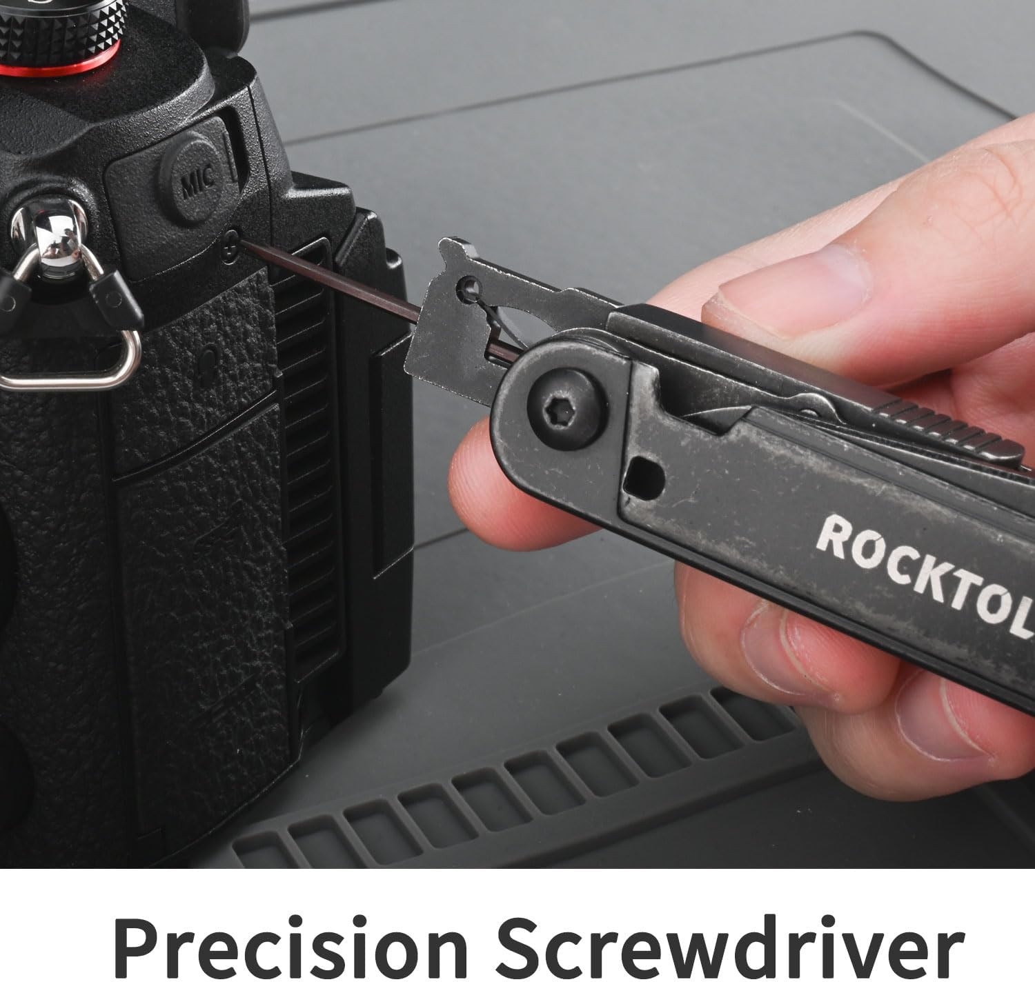 ROCKTOL Gen-R Lite Multitool, 15-in-1 EDC Pocket Knife with VG10 Blade