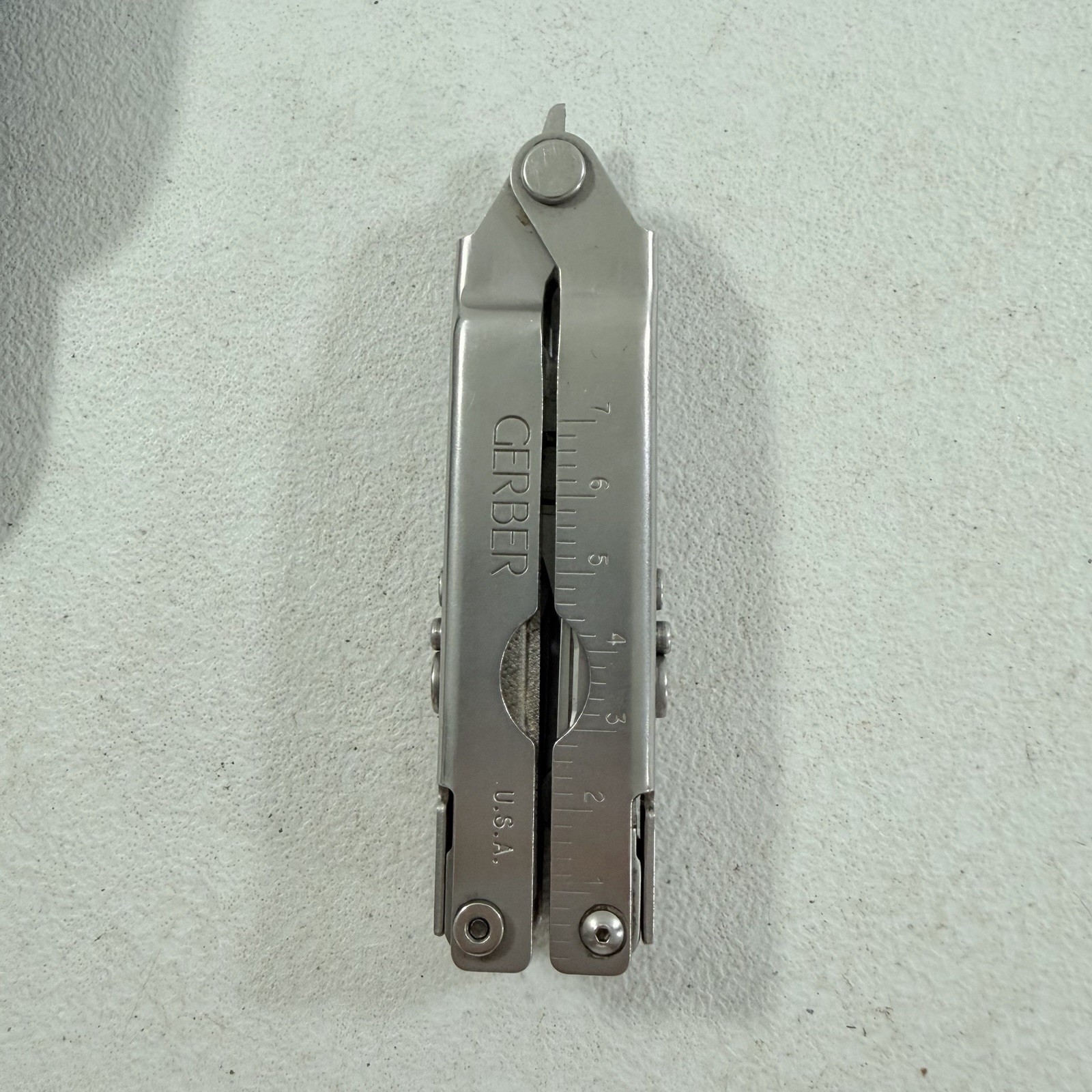 Vintage Gerber Multi Tool Pliers Patent 5142721/5142844 W/ Sheath AS IS FOR PART