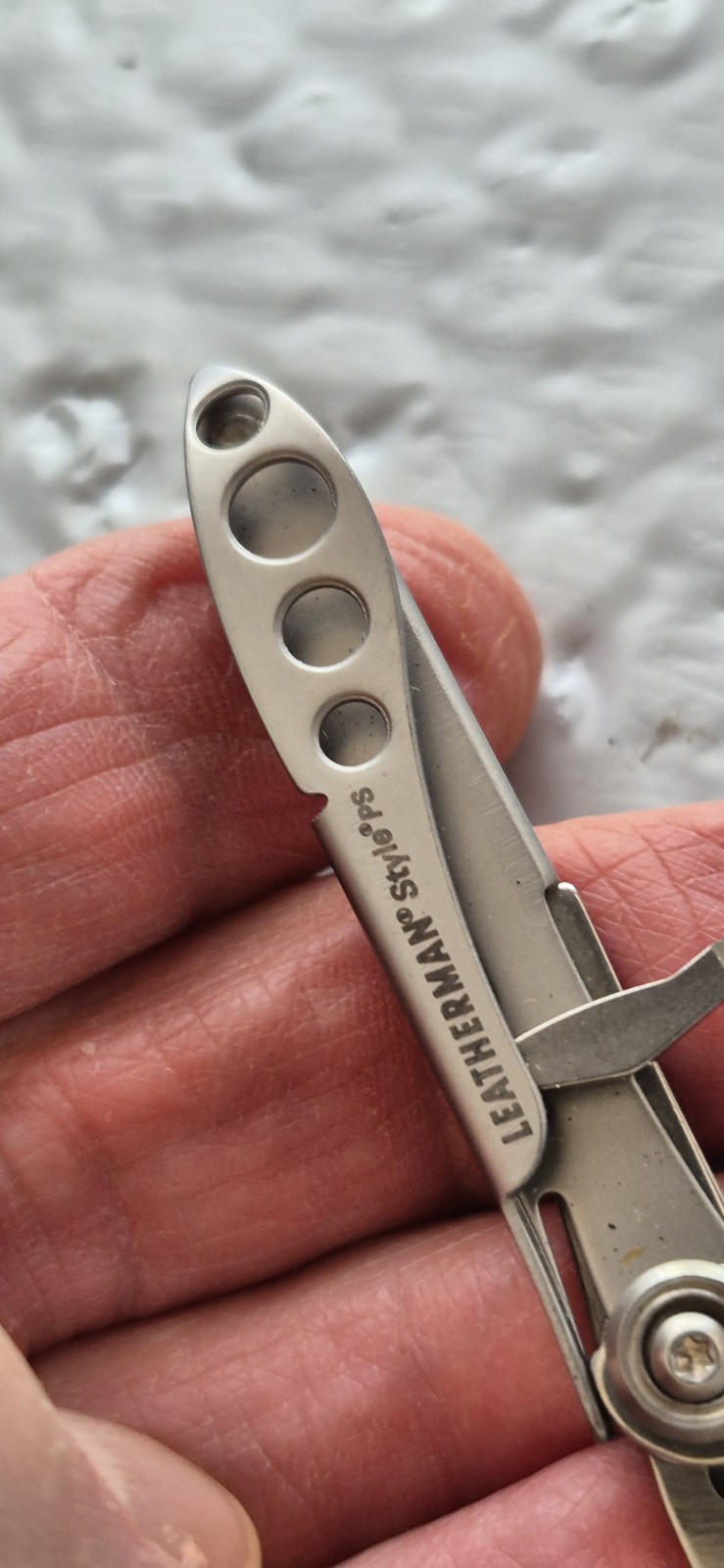 LEATHERMAN Style PS Multi Tool. RED. LOOKS UNUSED.DISCONTINUED? READ DESCRIPTION