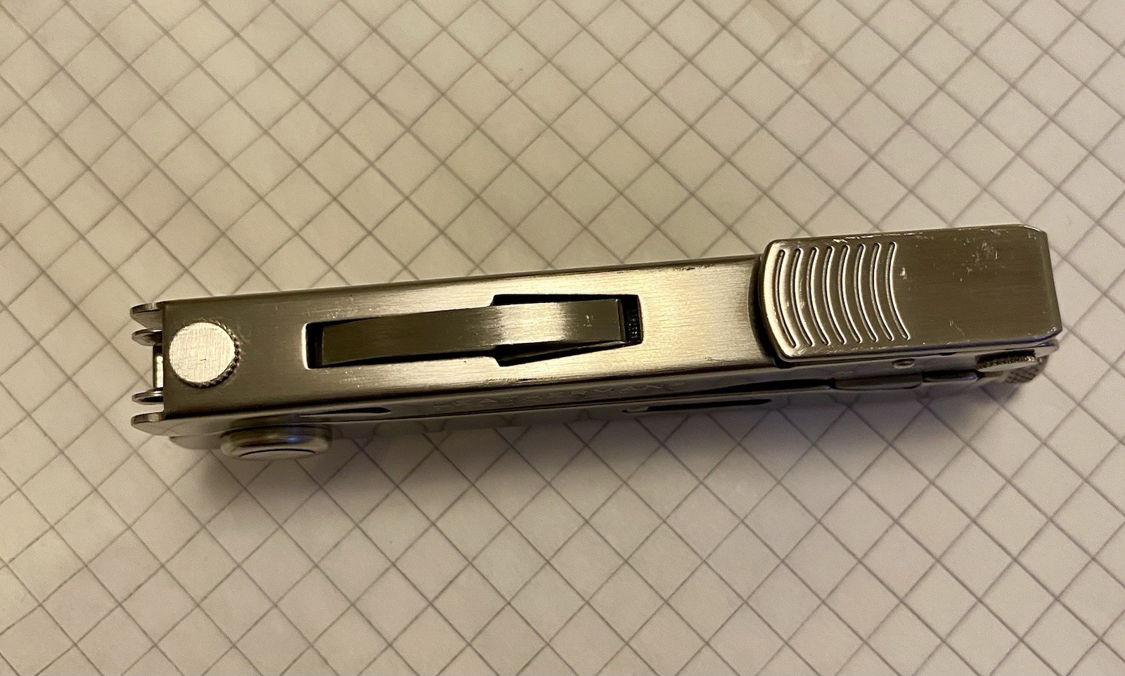 leatherman crunch First Series 0799 Rare. Pat Pend. Original leather case