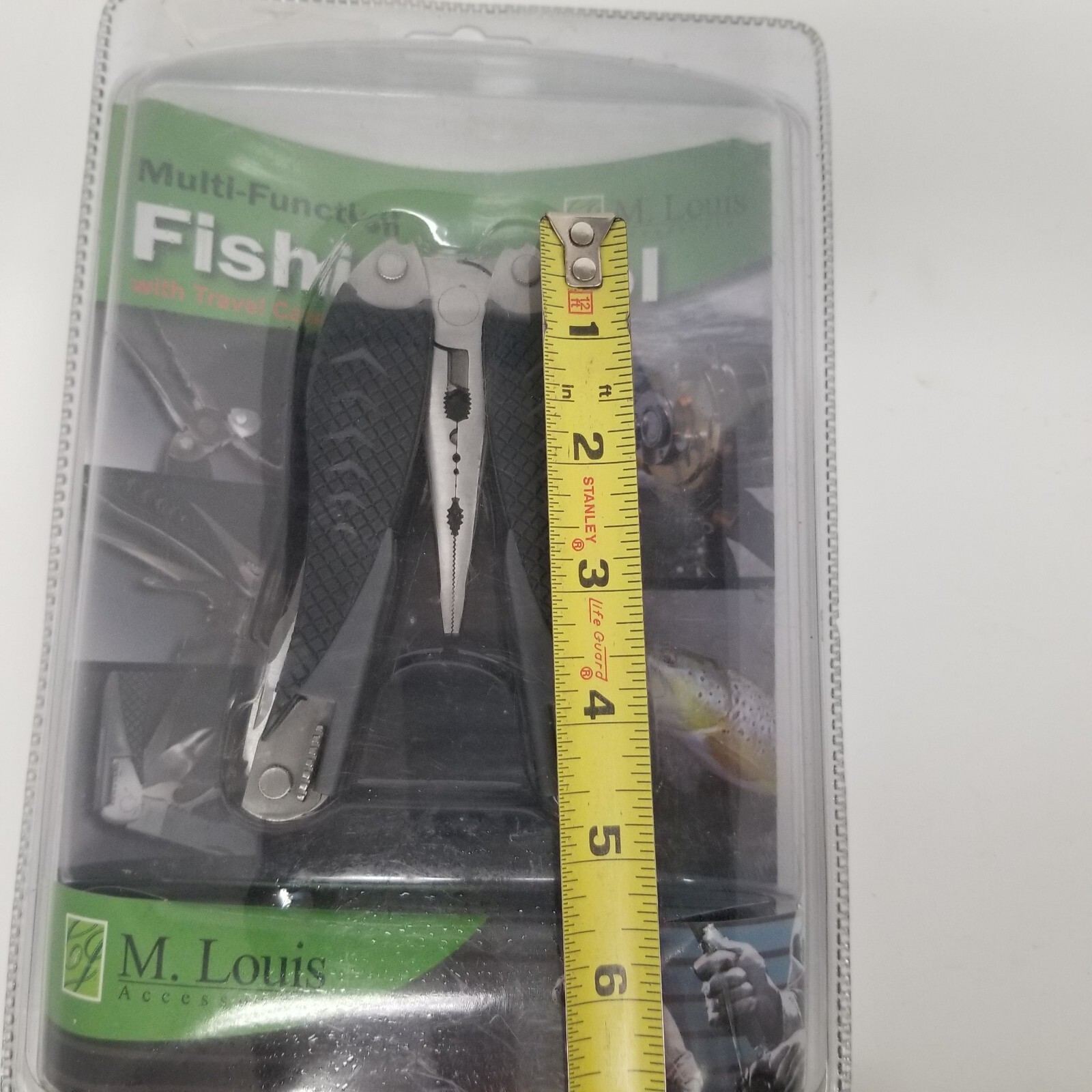 M. Louis Accessories Multi Function Fishing Tool & Travel Case, 14 Function, New