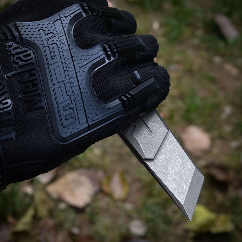 TC21 Titanium Alloy Thickened Pry Bar Outdoor EDC Multi Tool with Window Breaker