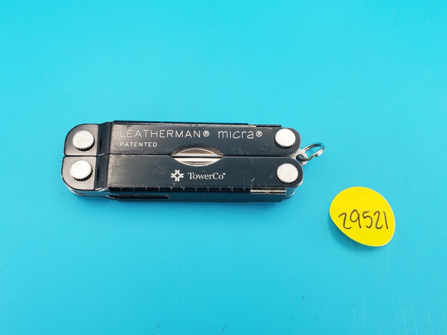 Leatherman Micra Multi-Tool, Knife, Scissors, Key Ring, Black! TOWERCO