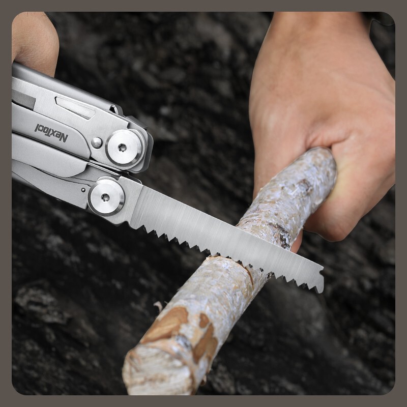 NexTool Flagship Pro Multitool Stainless Handles Several Essential Tools Locking
