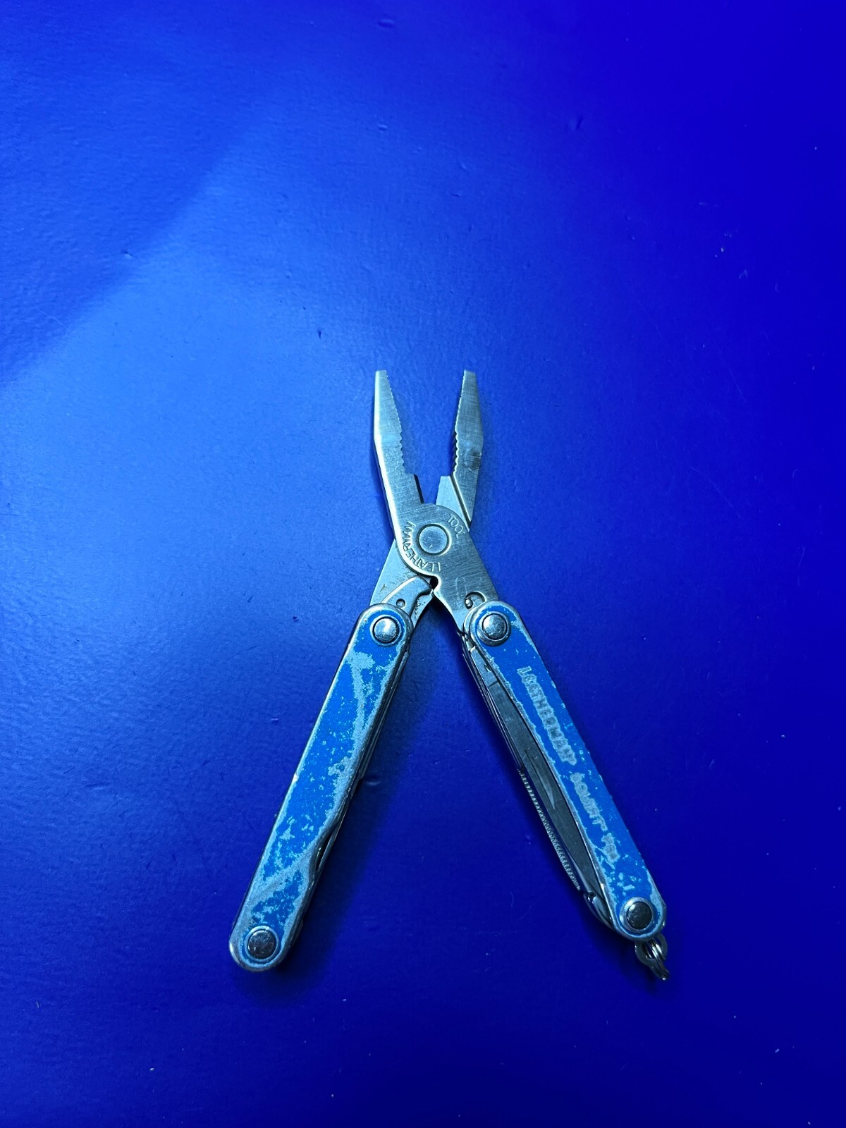 Leatherman Squirt PS4 Multi Tool, Knife, Pliers – Blue