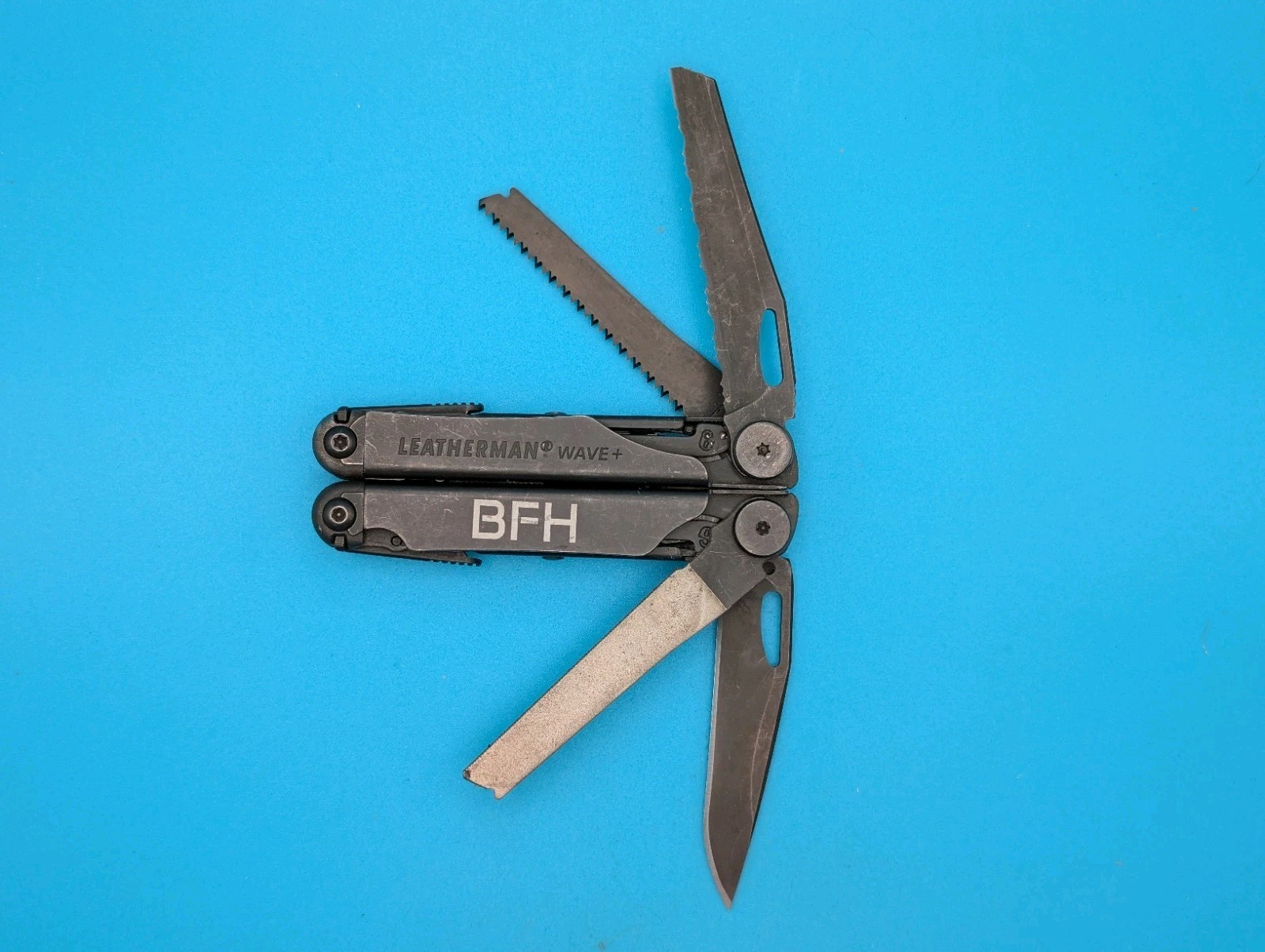 Leatherman Wave Plus + Multi-Tool! FAST SHIPPING! BLACK OXIDE!
