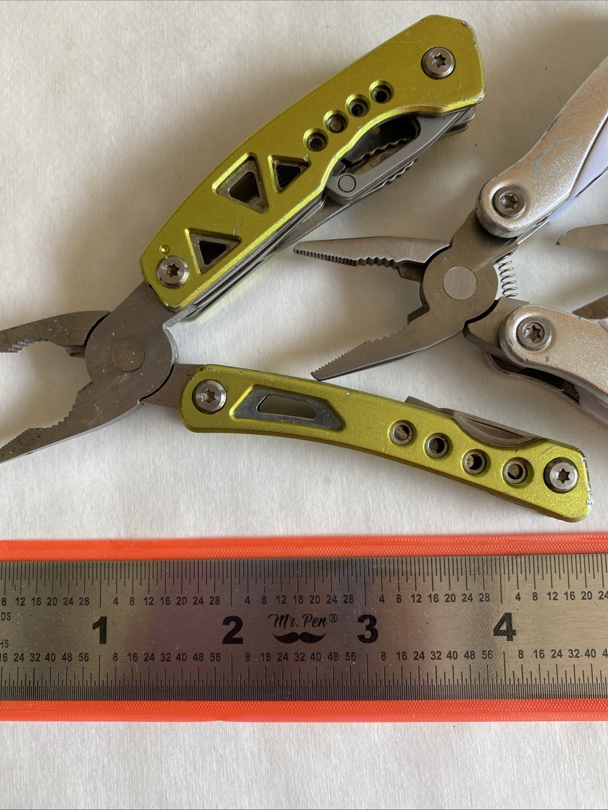 Lot Of 4 Small Multitools Danco Craftsman Brookstone Guidesman Blue Red White