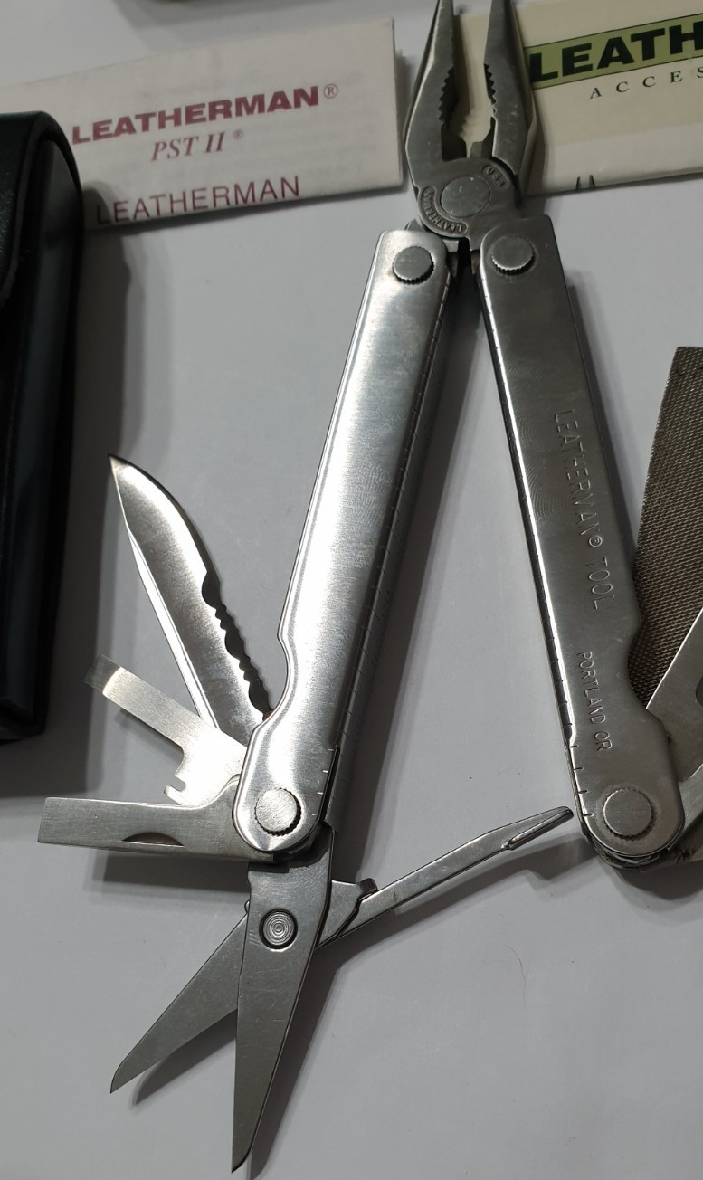🔥 2X Leatherman PST and PST II Stainless Multi-Tool New in Box Rare Collectable