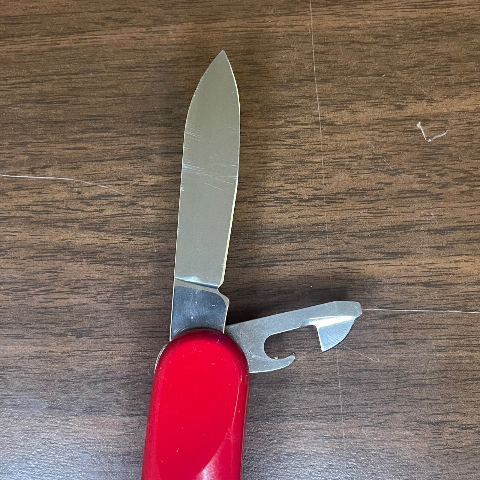 Red Victorinox Evolution 14 Swiss Army Knife- hunting, fishing