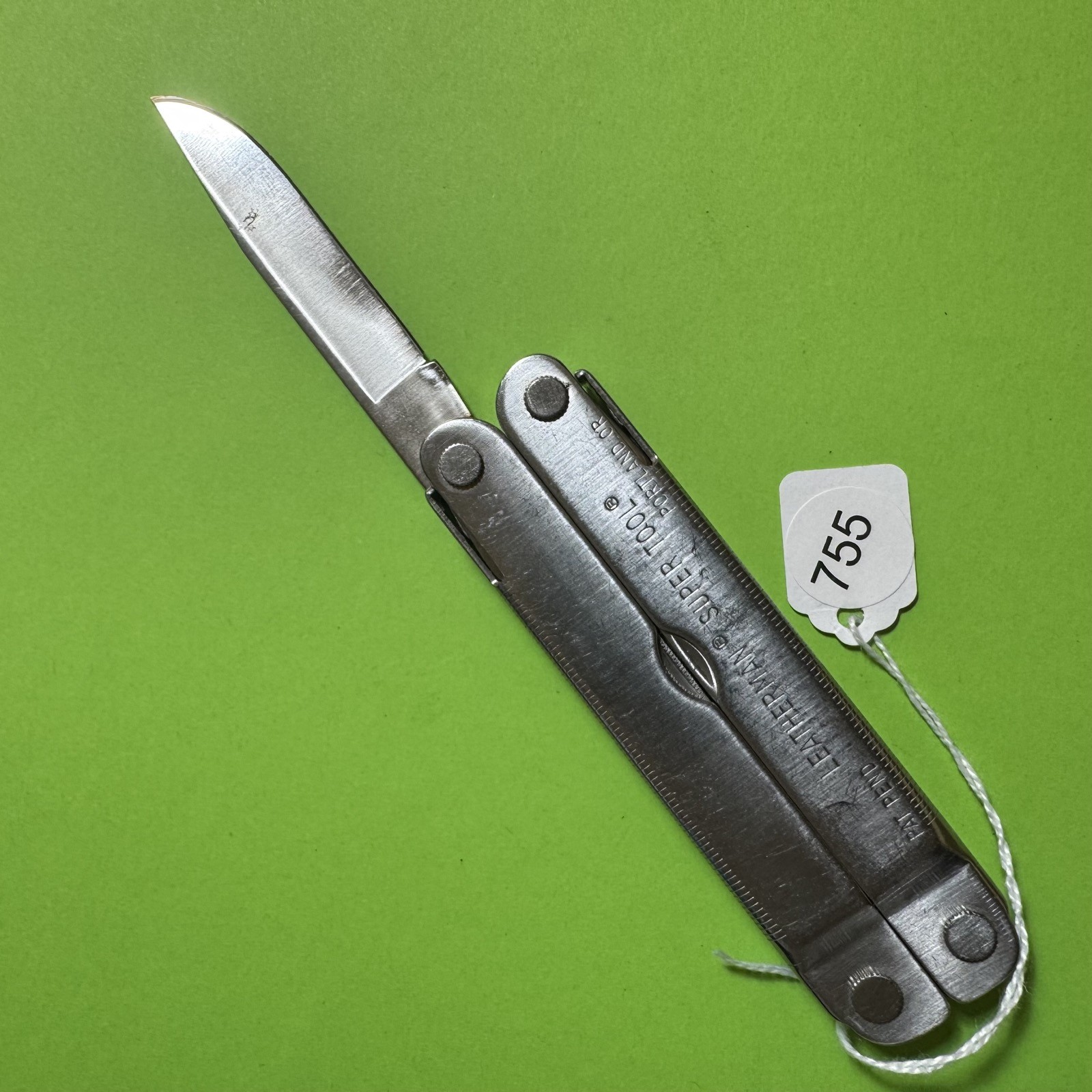 Leatherman Super Tool Plier Multi Tool Pocket Knife New Nylon Sheath EDC #755