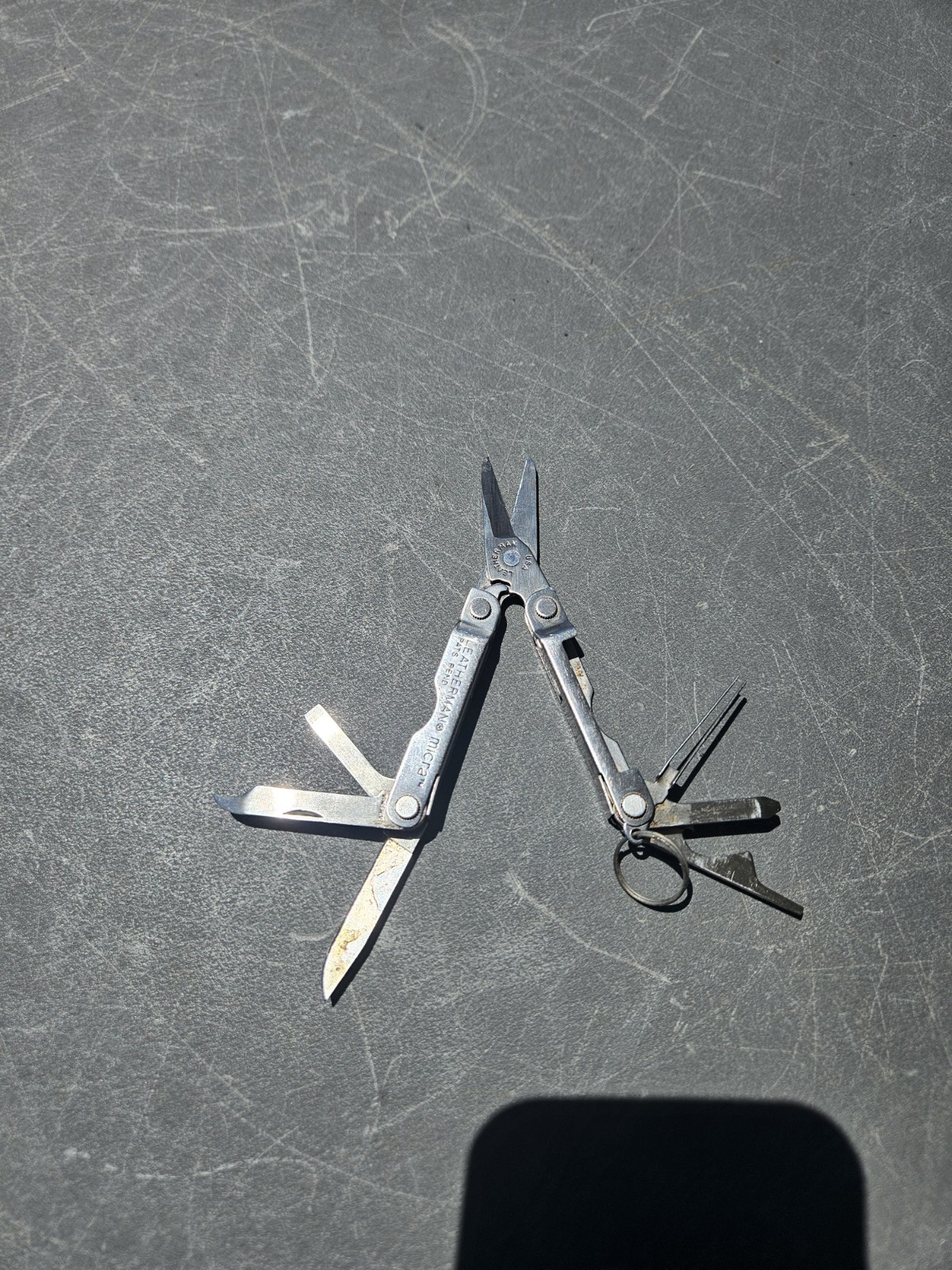 Leatherman Micra Multi-Tool Knife, Scissors- Stainless Steel