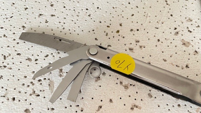 Leatherman BOND Silver Stainless Steel Multi Tool Pliers,Opener Bottle,Nail File
