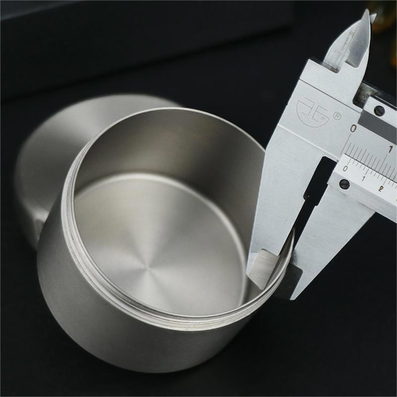 Titanium Pill Holder Case Container Jewelry Organizer Waterproof Tea Storage Box